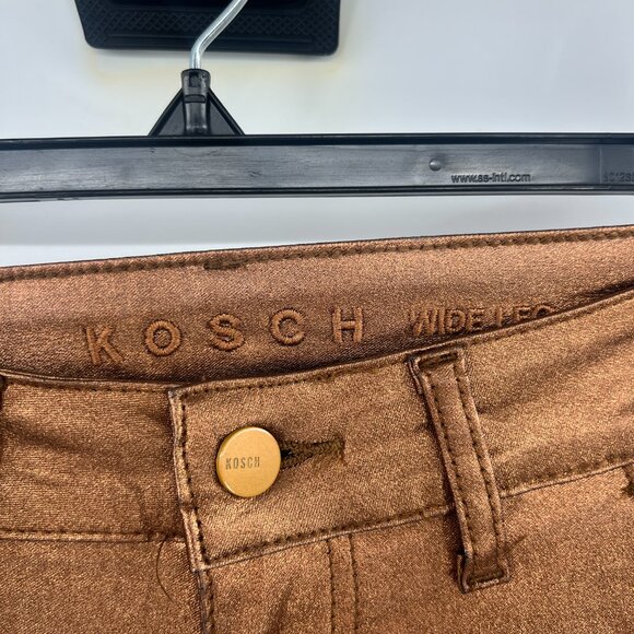 Kosch Wide Leg Bronze Cargo Pants Women's Size 5 - Picture 4 of 10